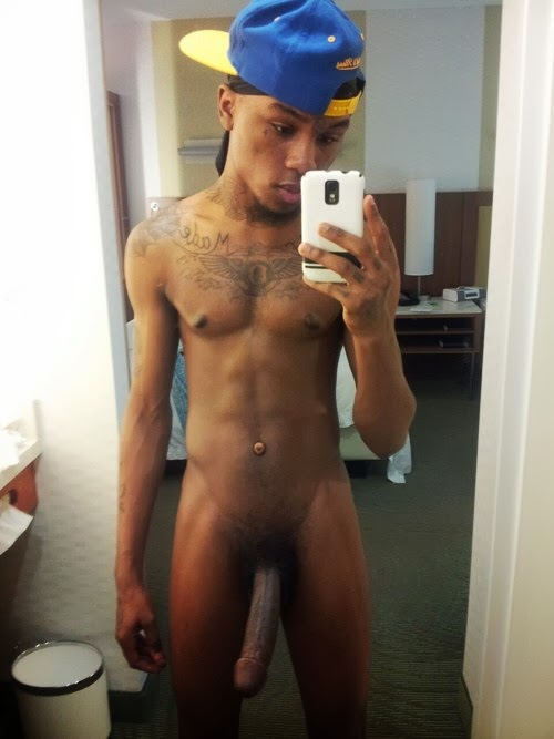 black-stud self pic